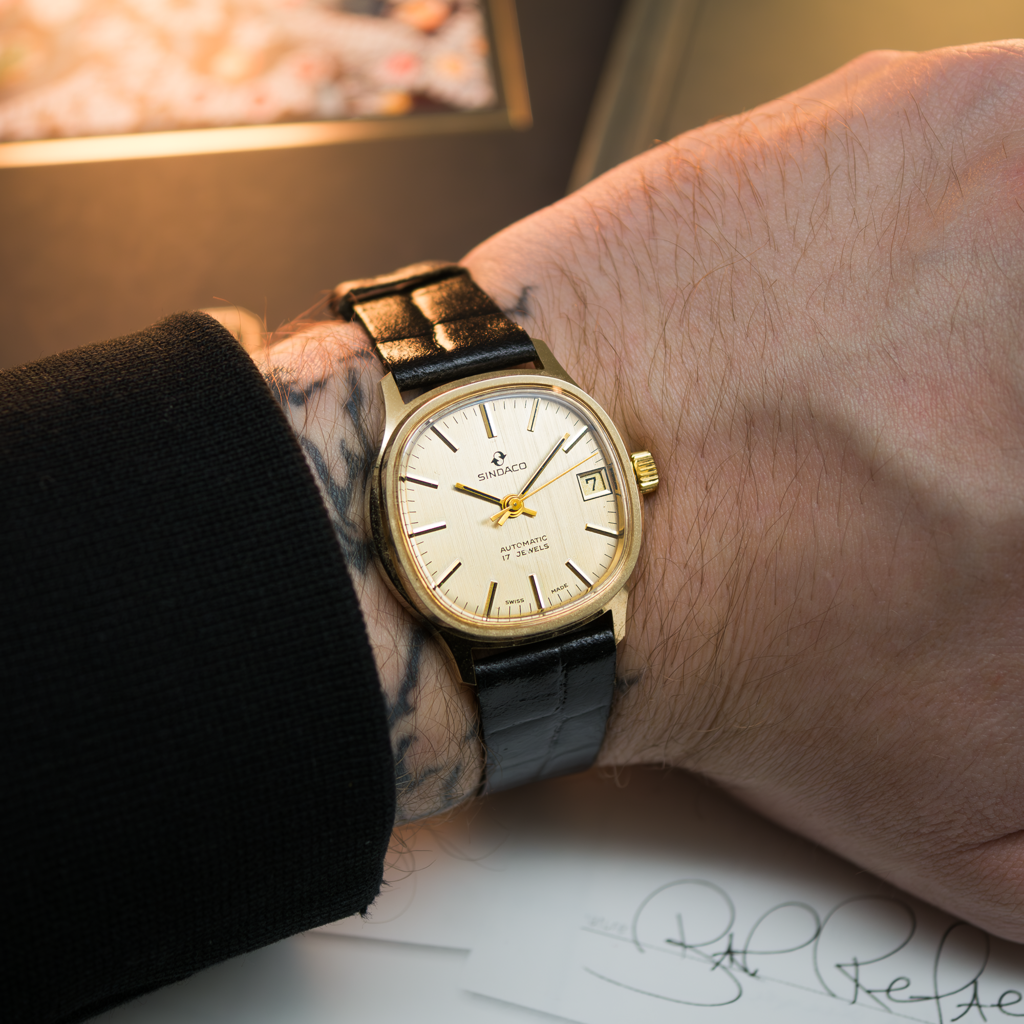 Sindaco: Automatic 17 Jewels — The Geometric Vintage