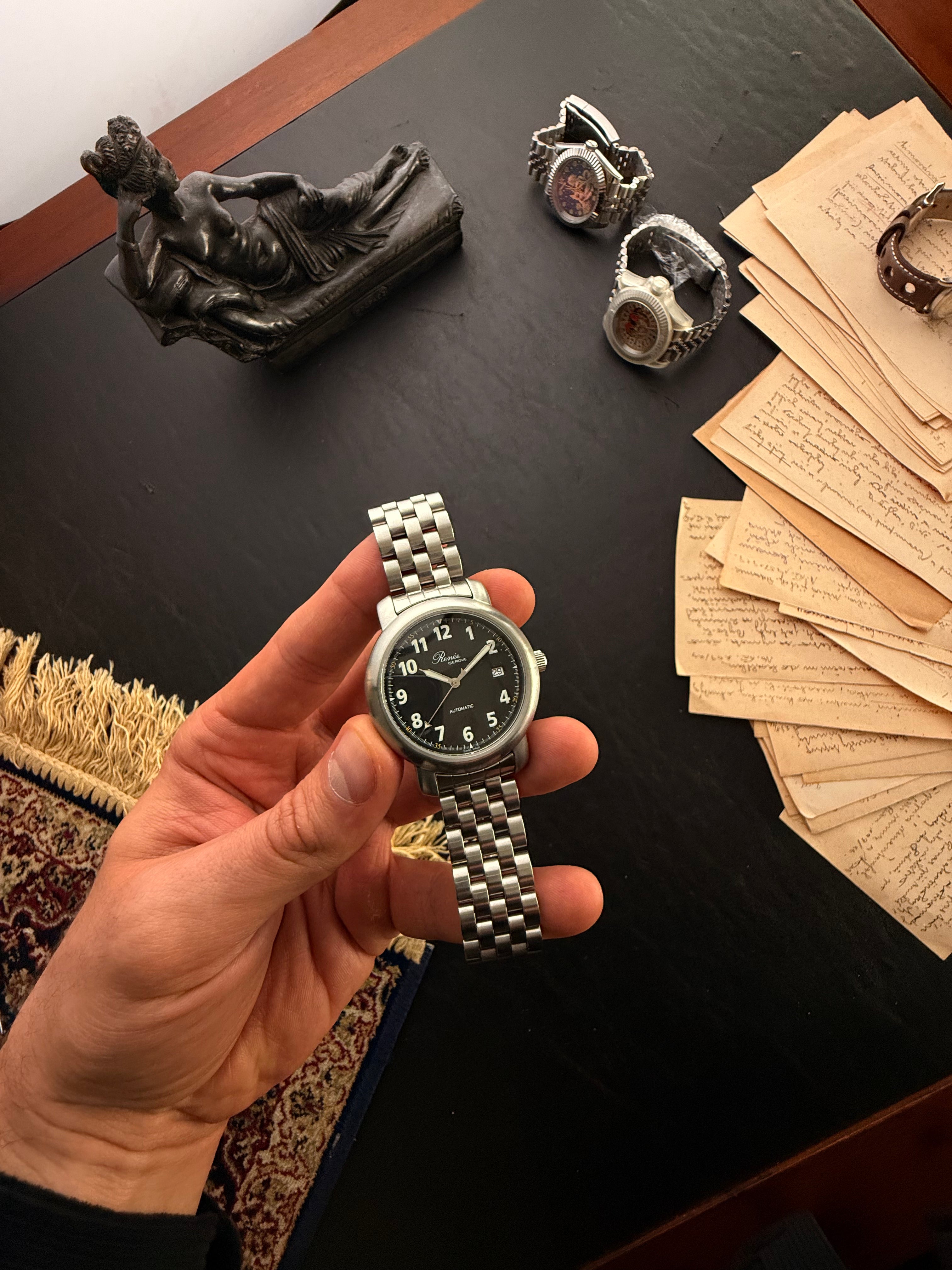 Gene Rene Watch In Stock - Mole Watch