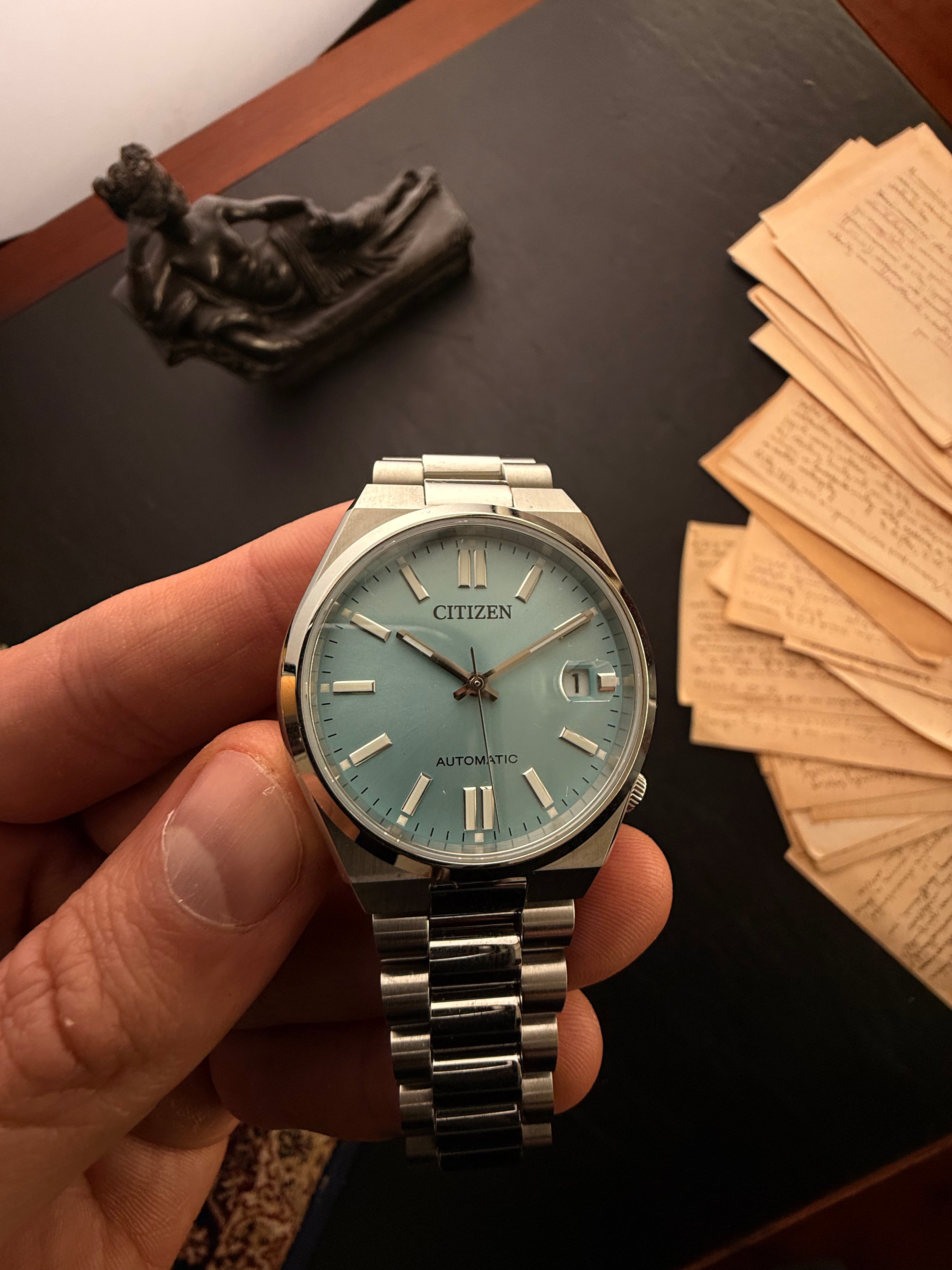Citizen: Tsuyosa — The Ice Blue Automatic – Mole Watch