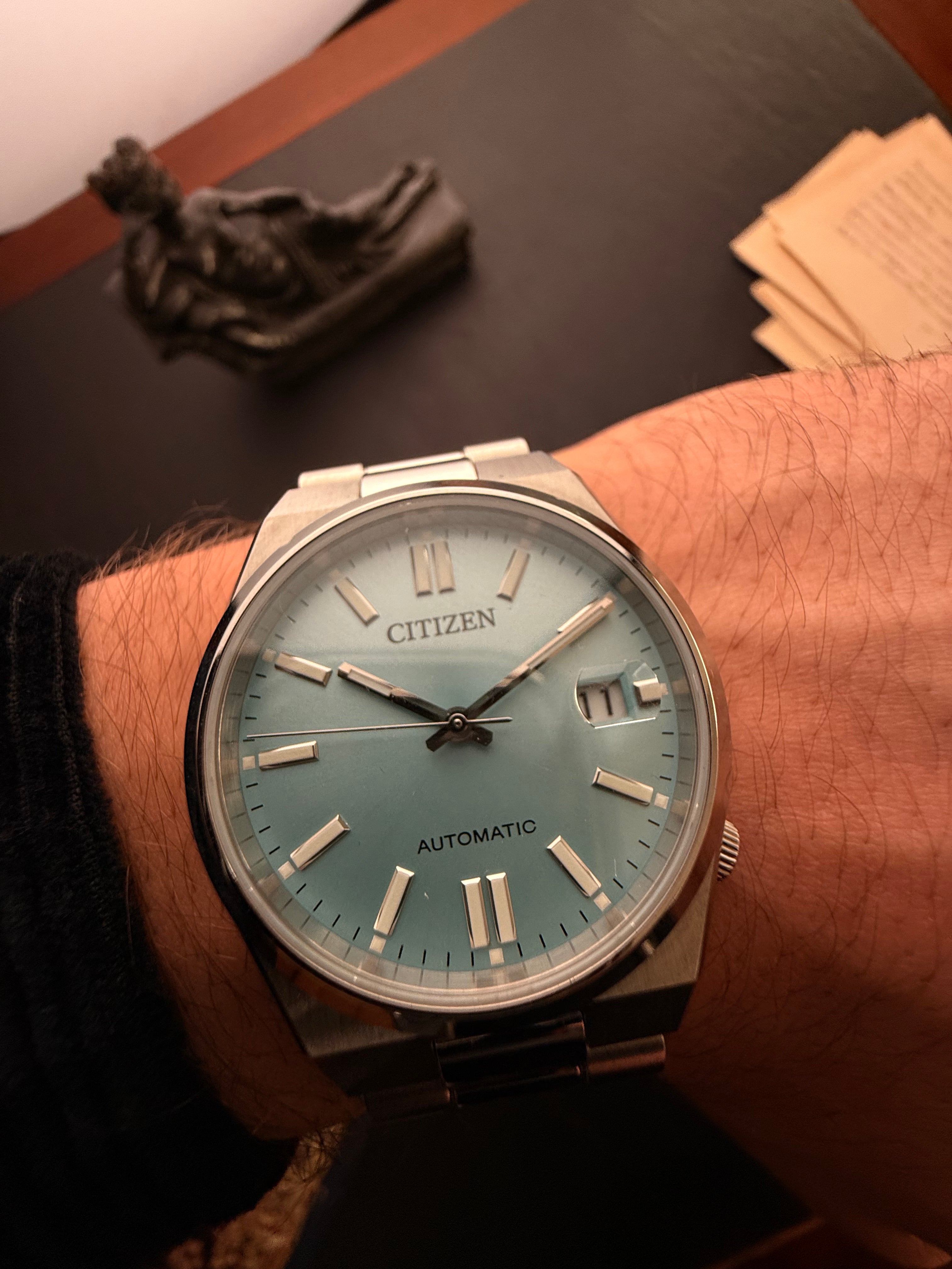 Citizen: Tsuyosa — The Ice Blue Automatic – Mole Watch