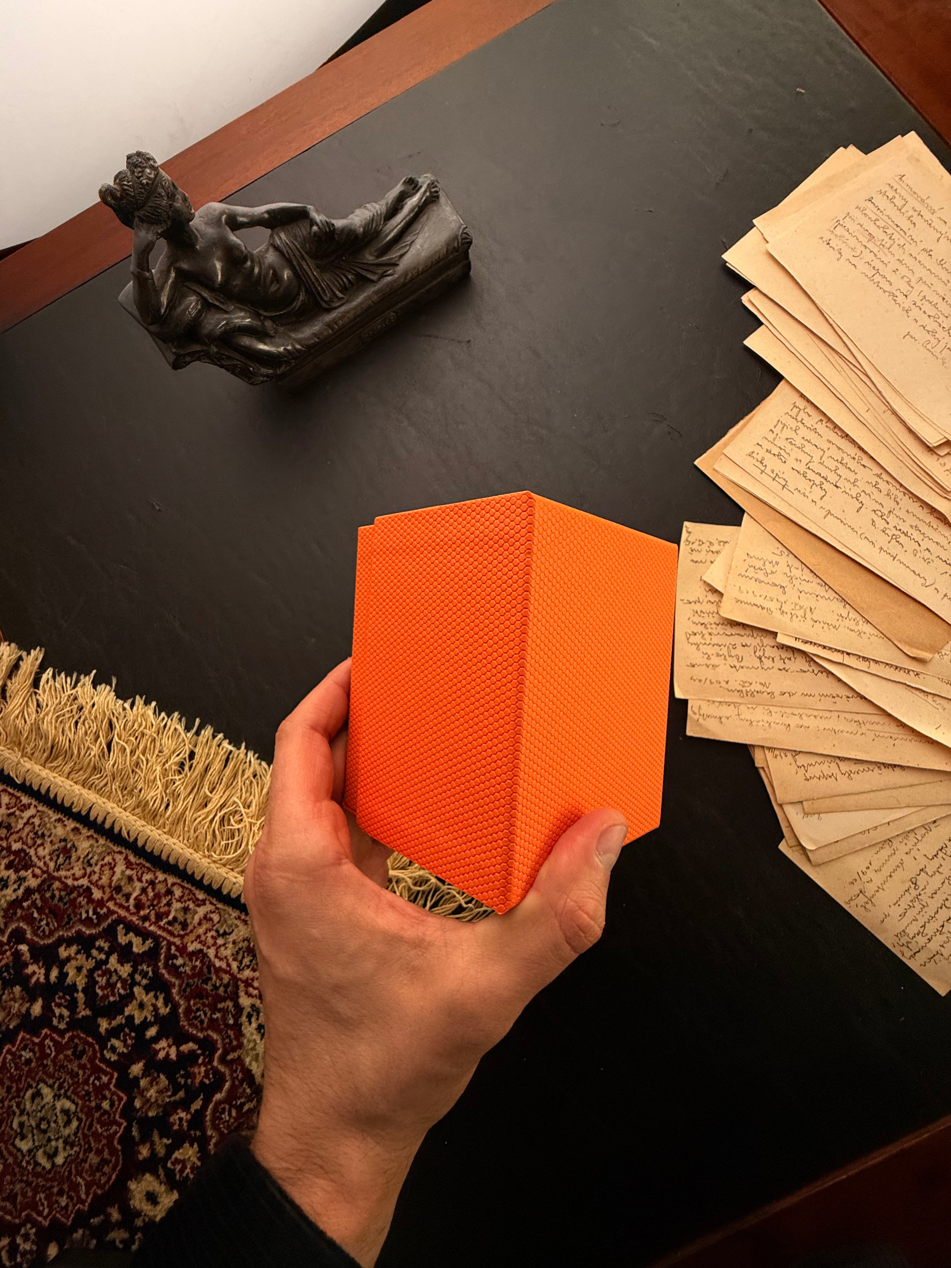 Italian Leather Watch Case — The Emerald Traveler