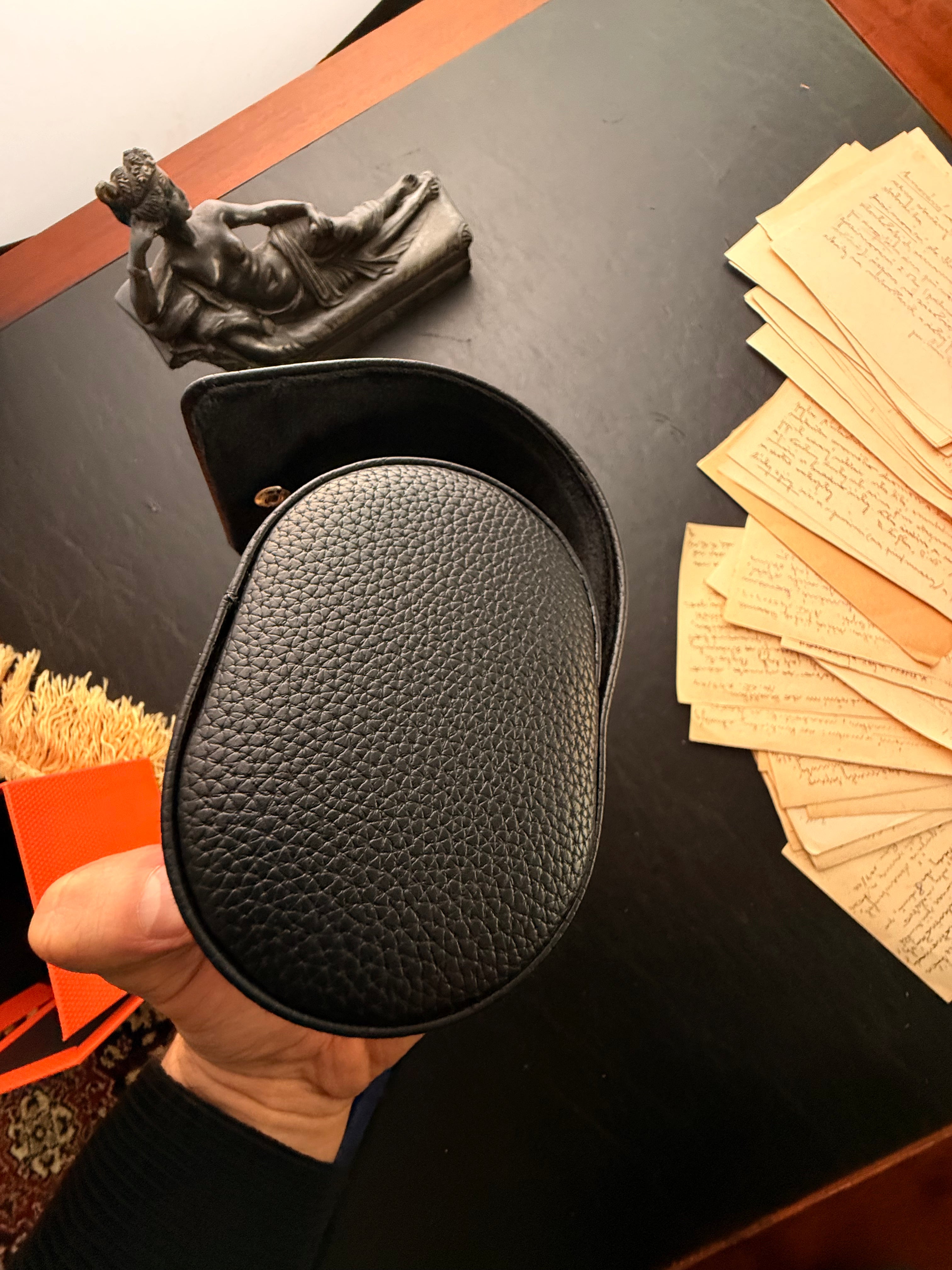 Italian Leather Watch Case — The Traveler's Essential