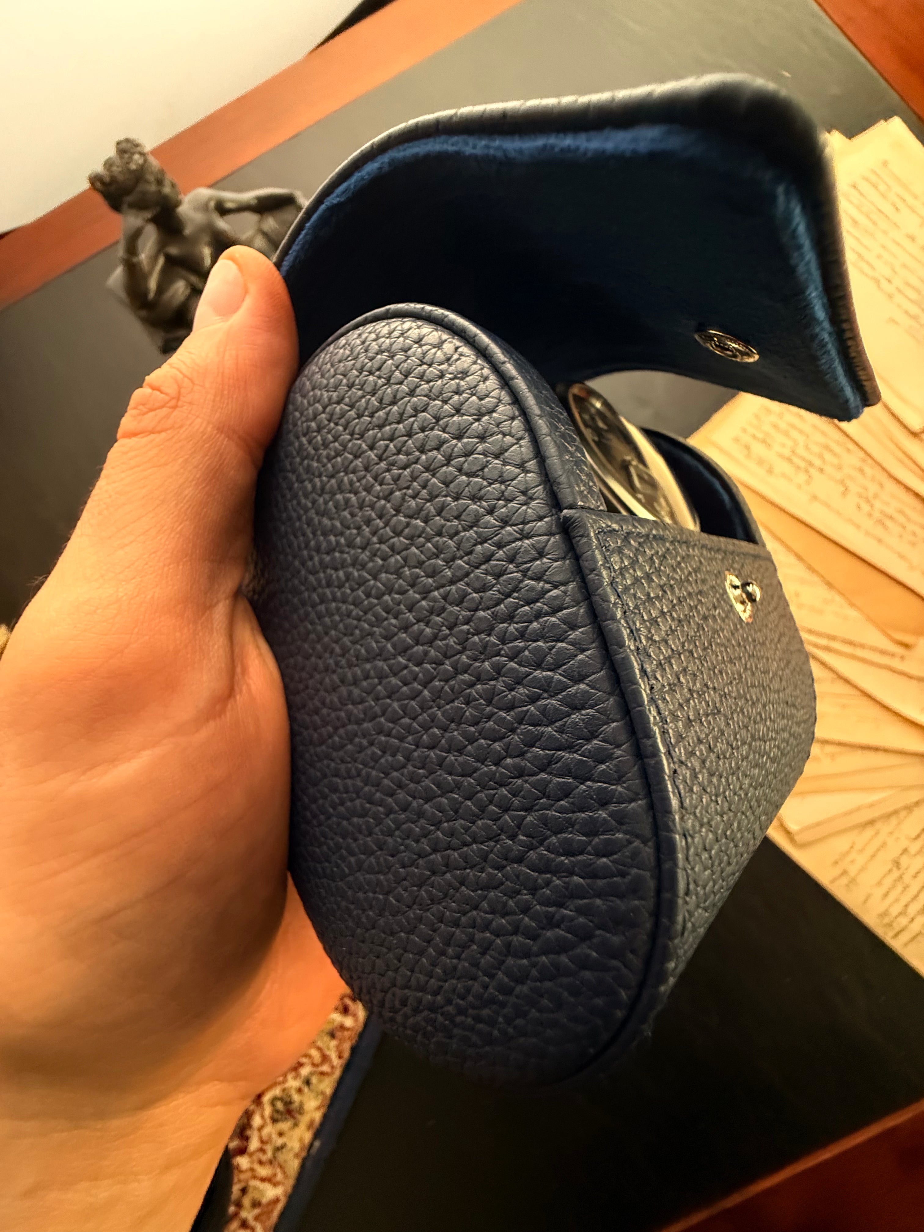 Italian Leather Watch Case — The Royal Traveler