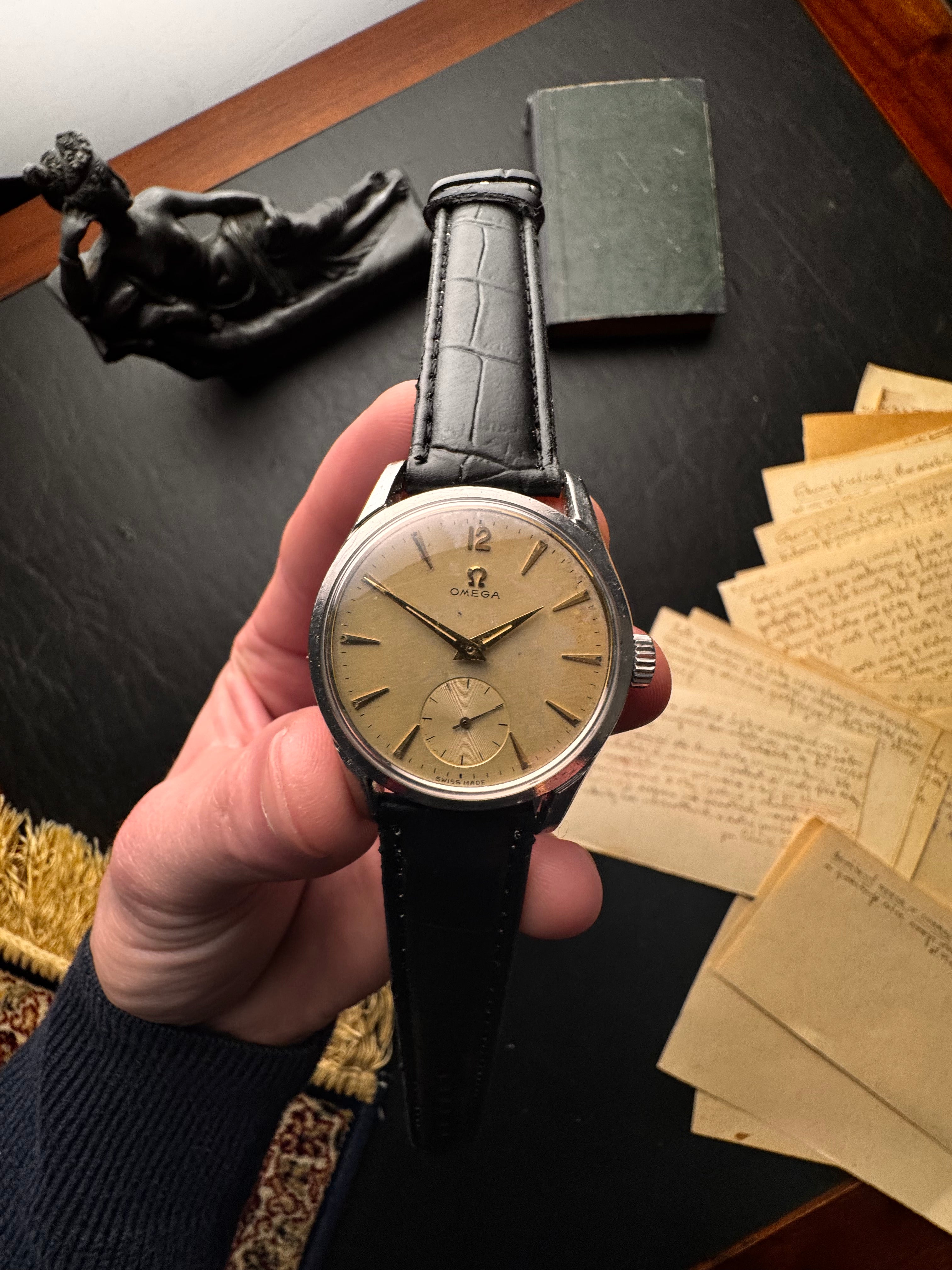 Omega Manual Winding — "The Steel Jumbo"