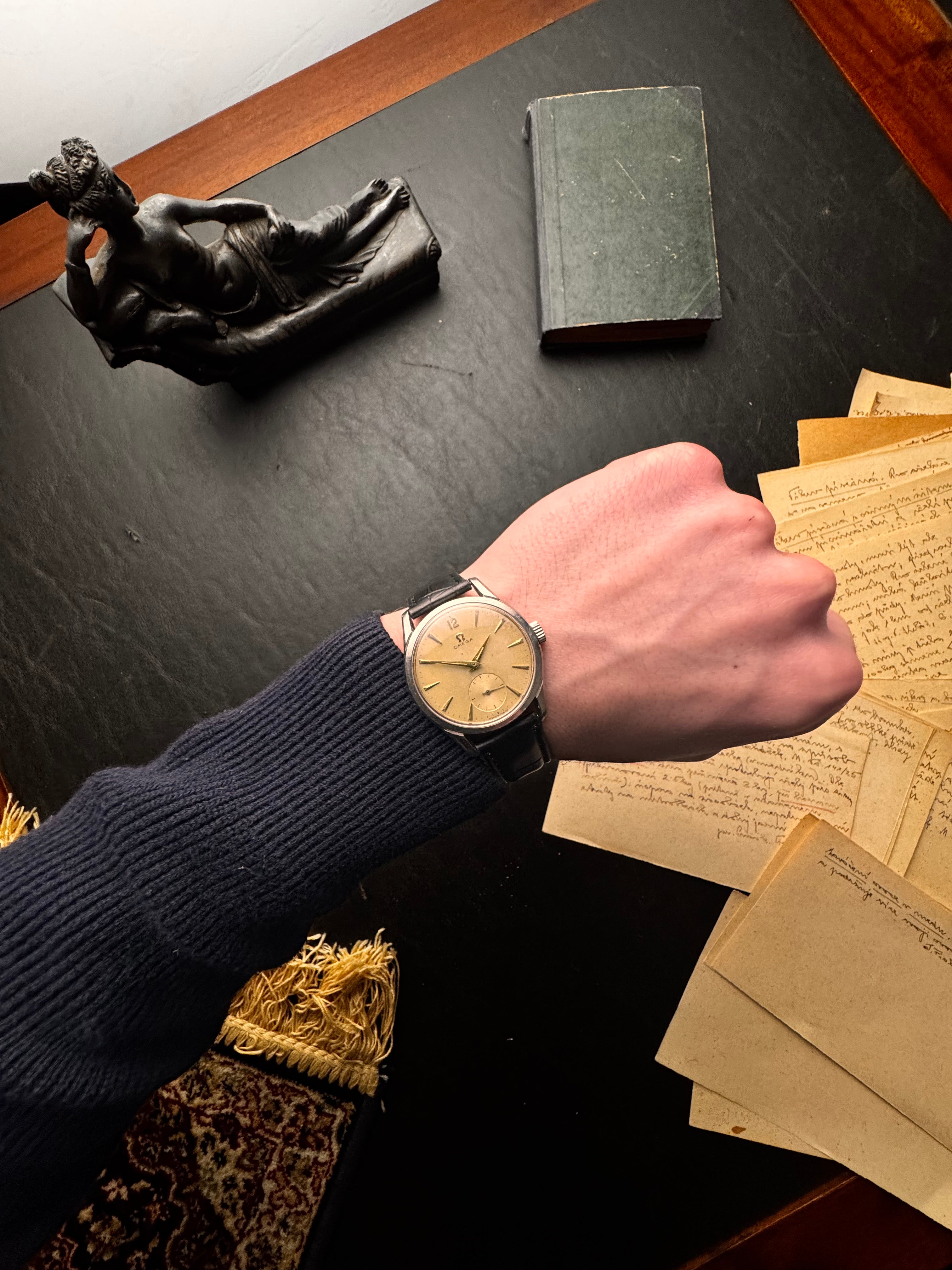 Omega Manual Winding — "The Steel Jumbo"