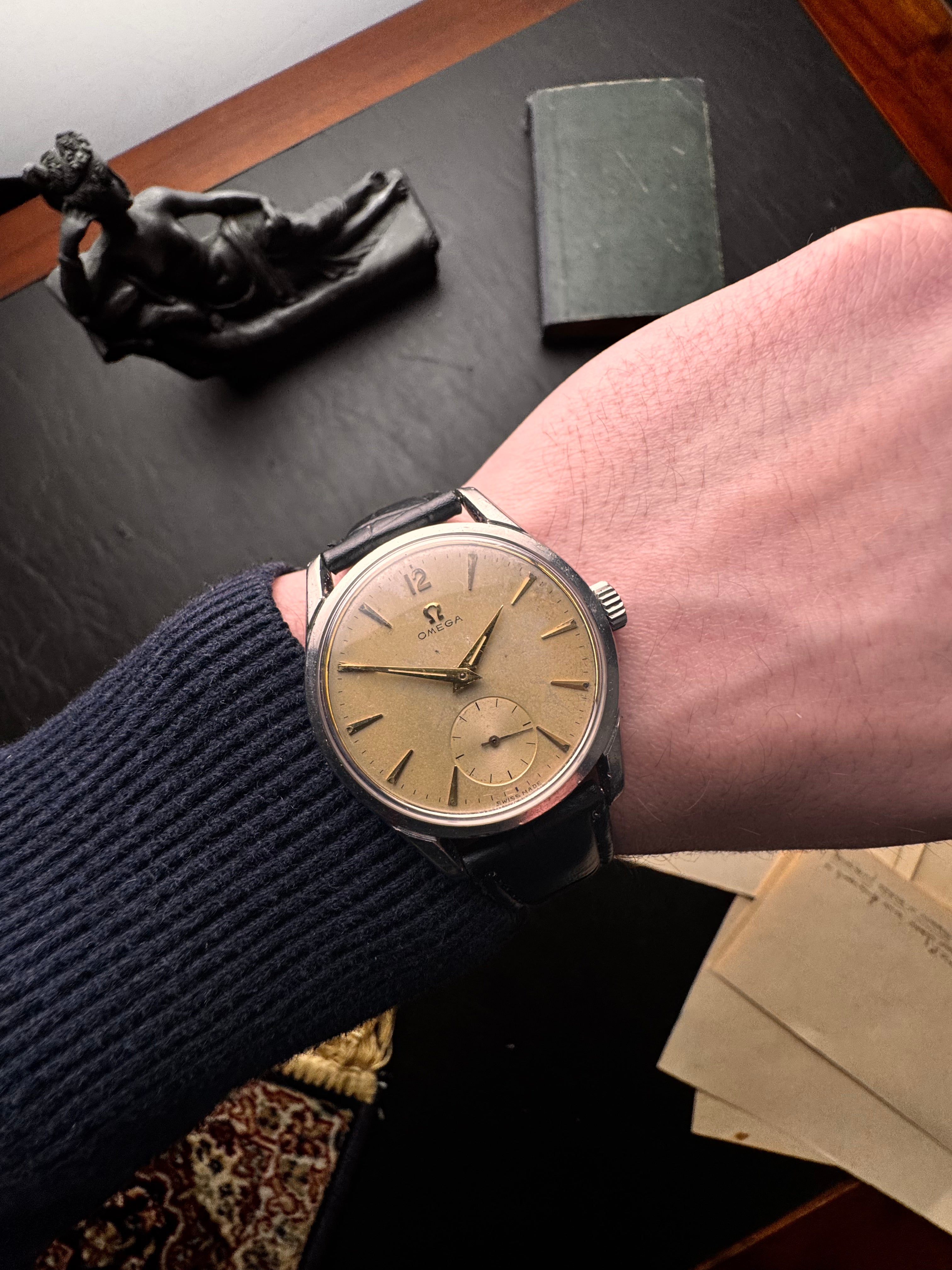 Omega Manual Winding — "The Steel Jumbo"