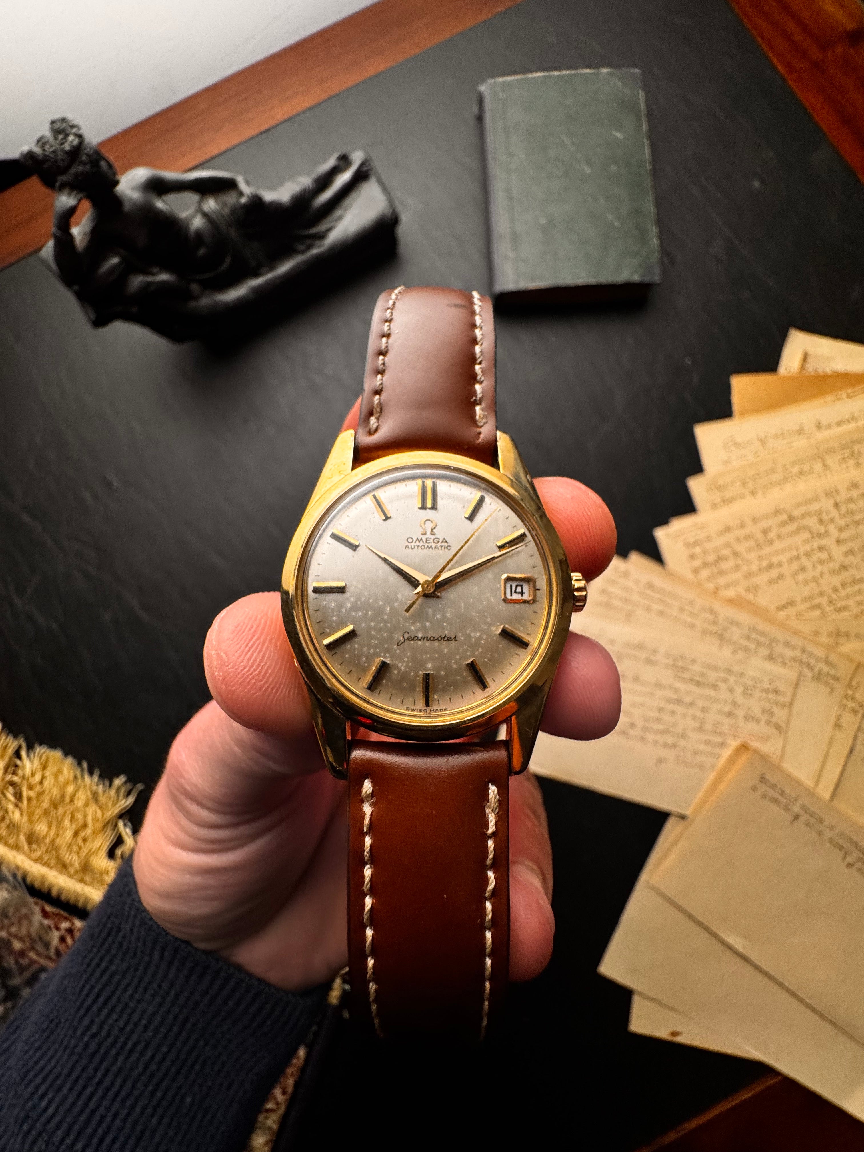 Omega Seamaster Automatic — "Golden Stardust"