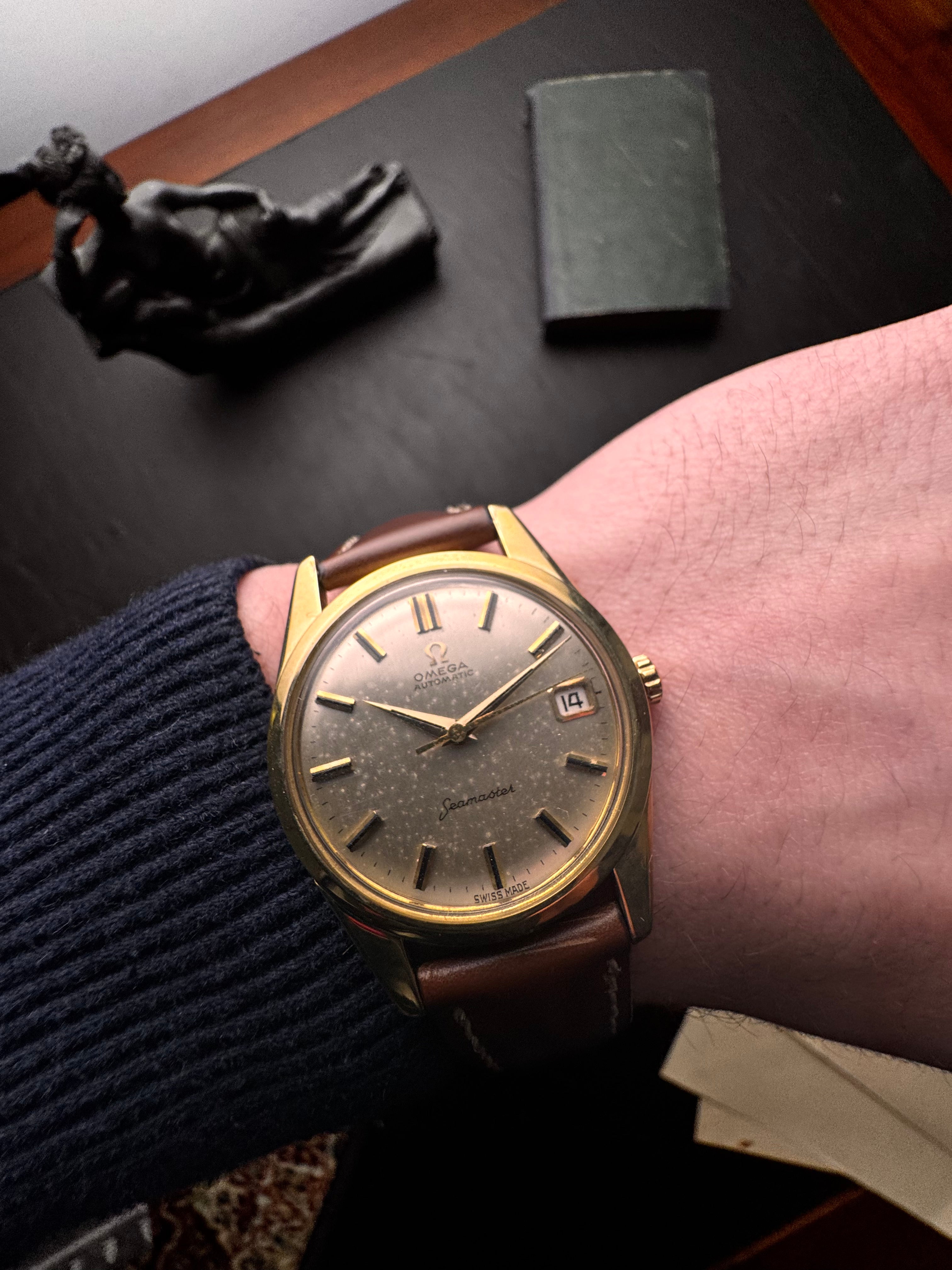 Omega Seamaster Automatic — "Golden Stardust"