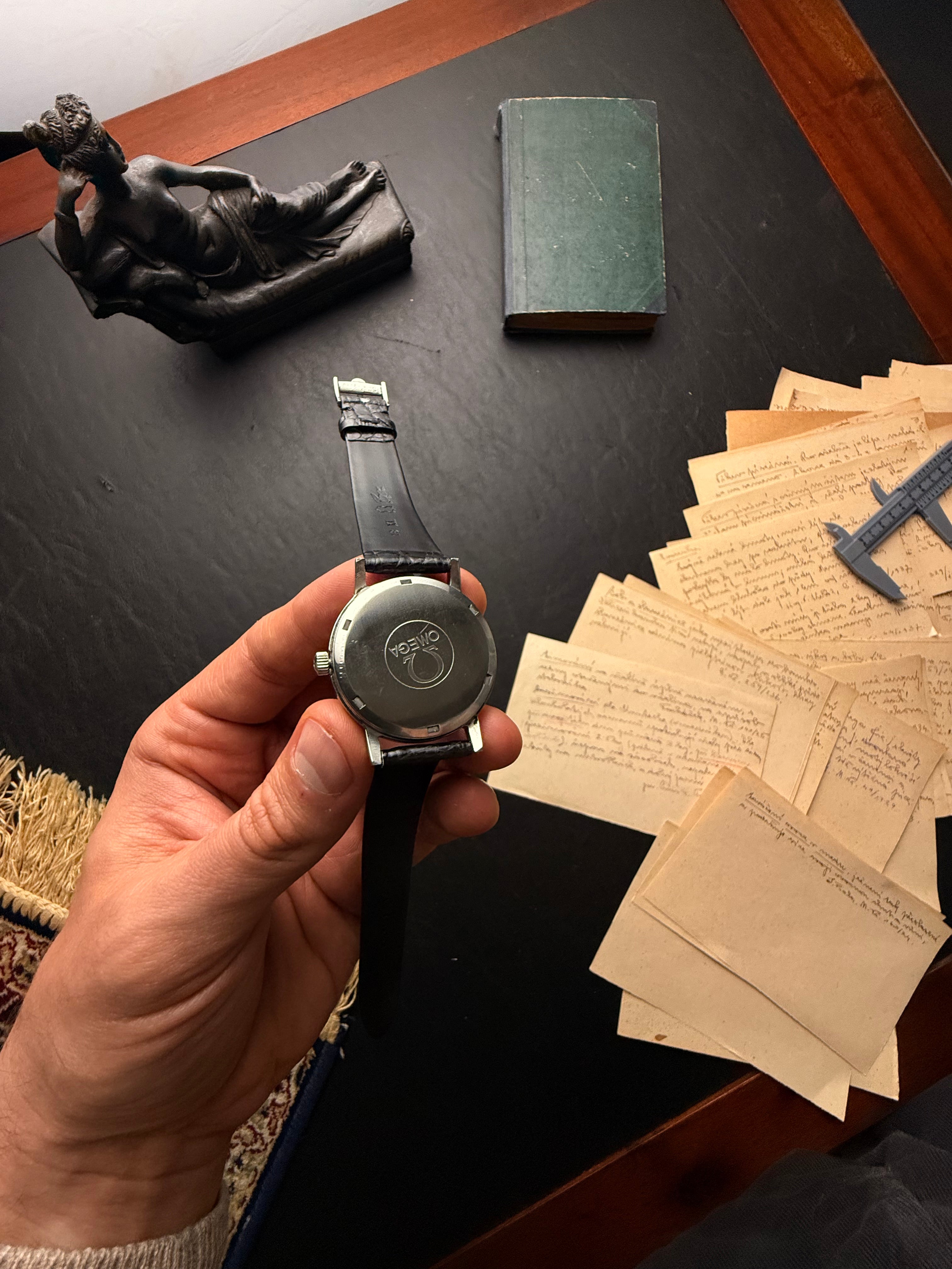 Omega Genève — Steel Graphite Elegance