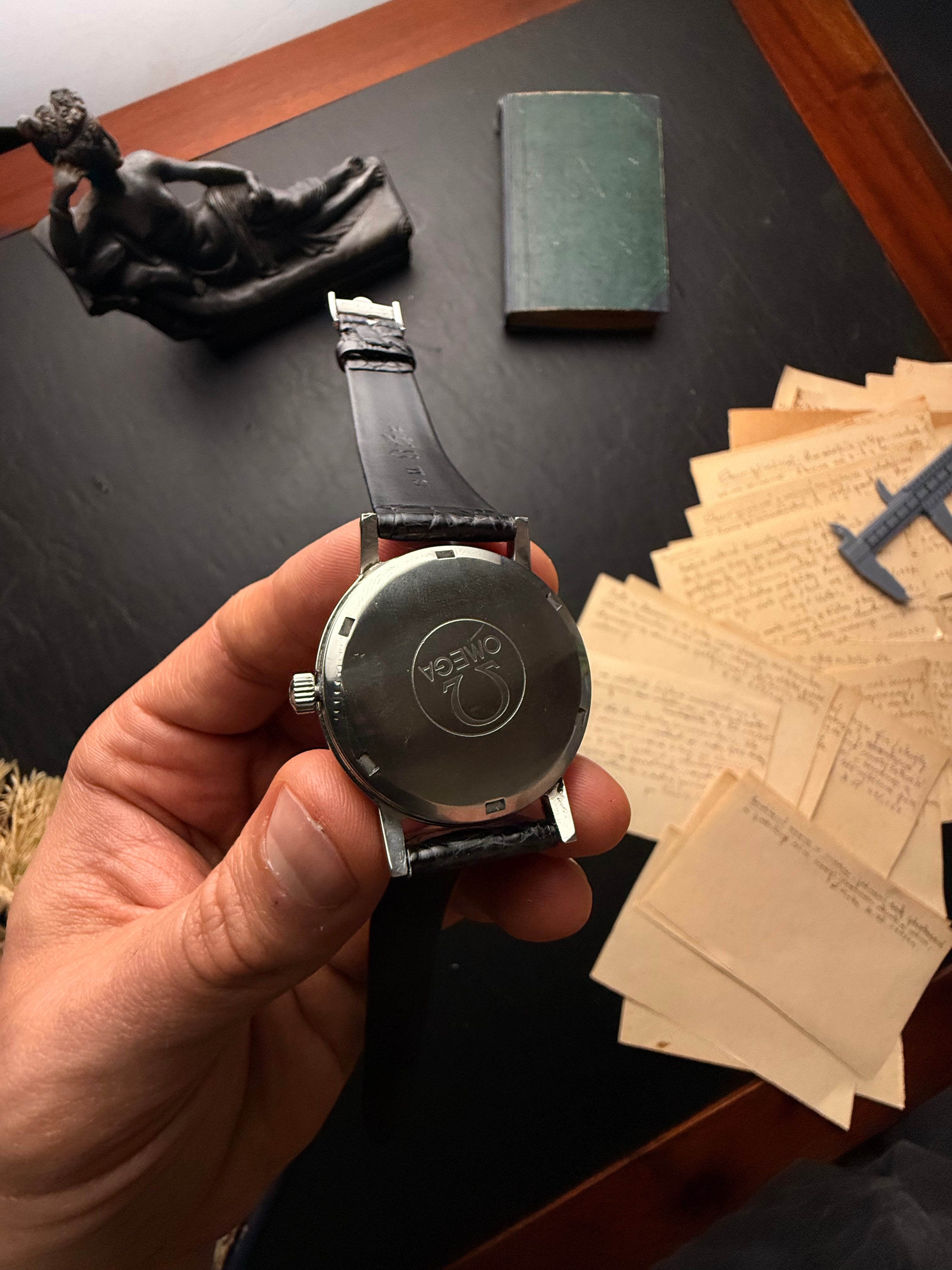 Omega Genève — Steel Graphite Elegance