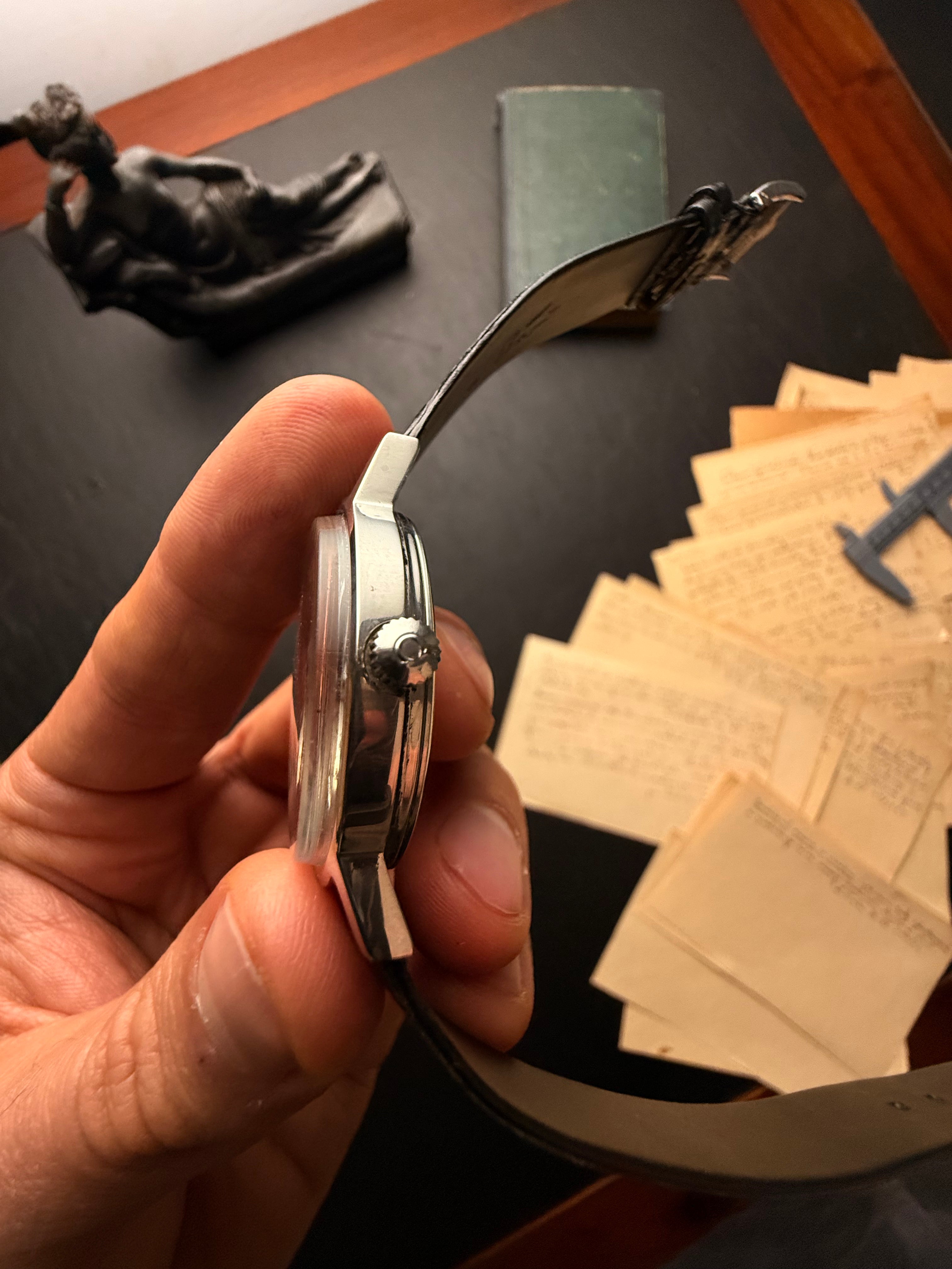 Omega Genève — Steel Graphite Elegance