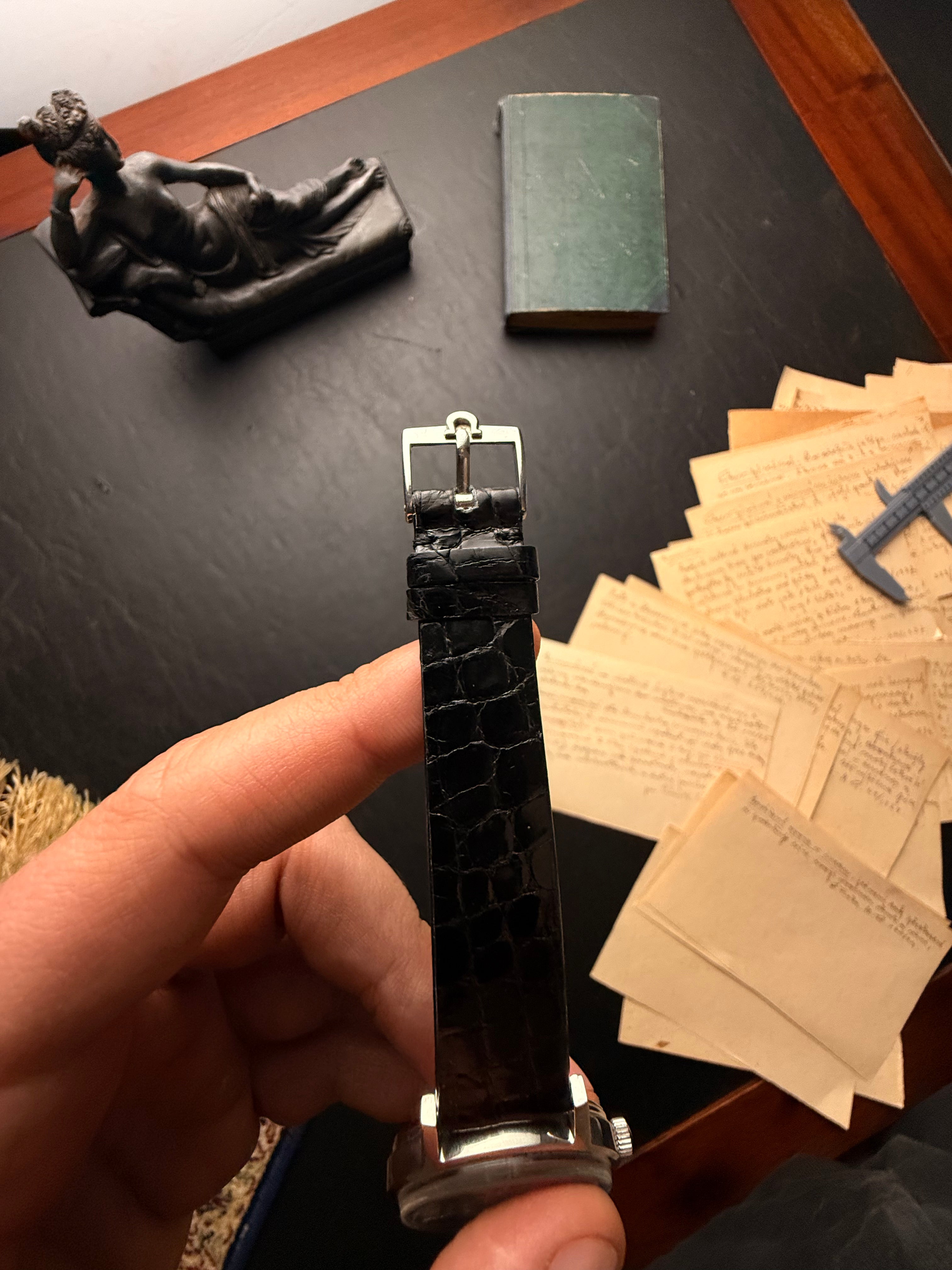 Omega Genève — Steel Graphite Elegance