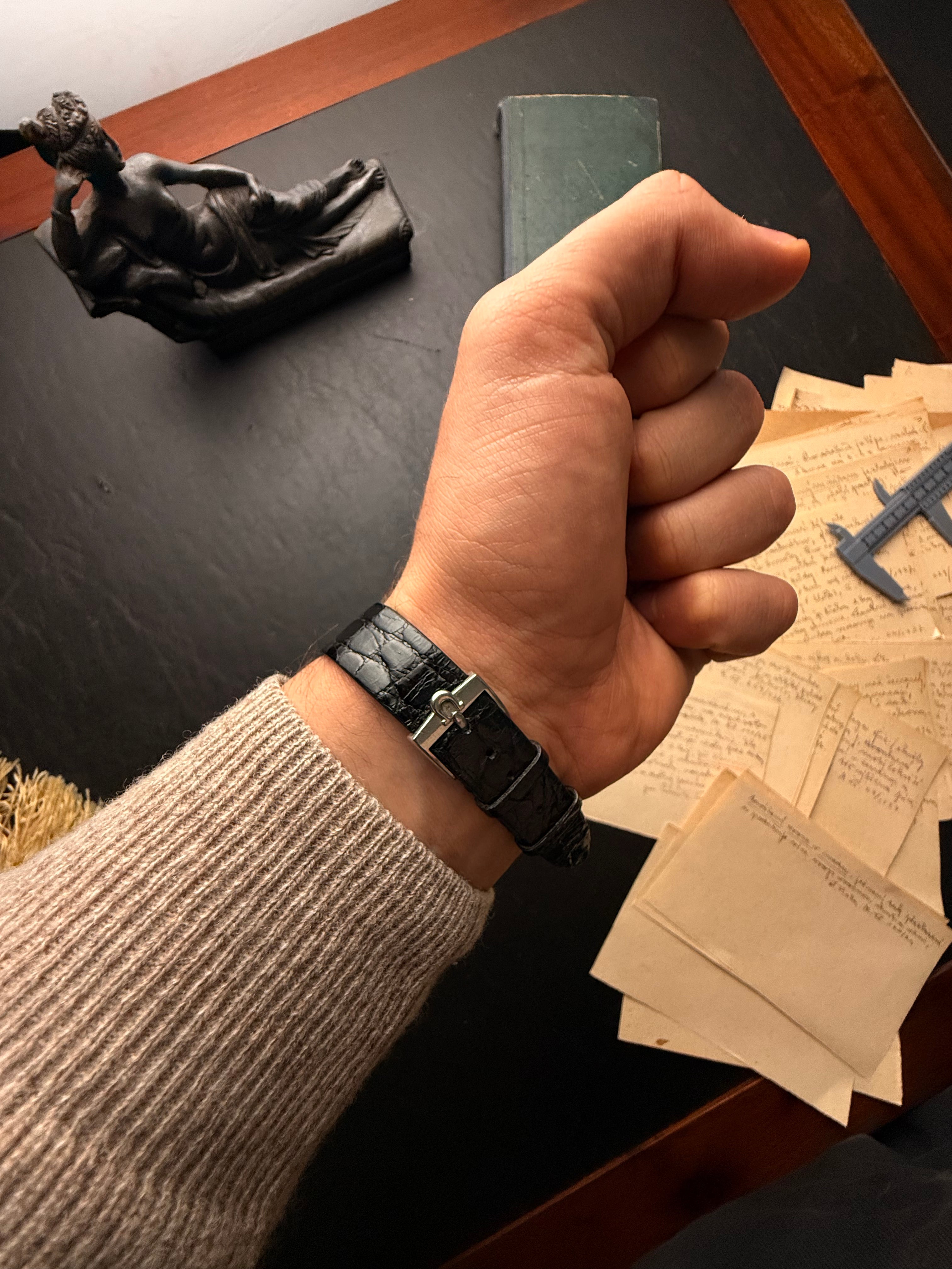 Omega Genève — Steel Graphite Elegance