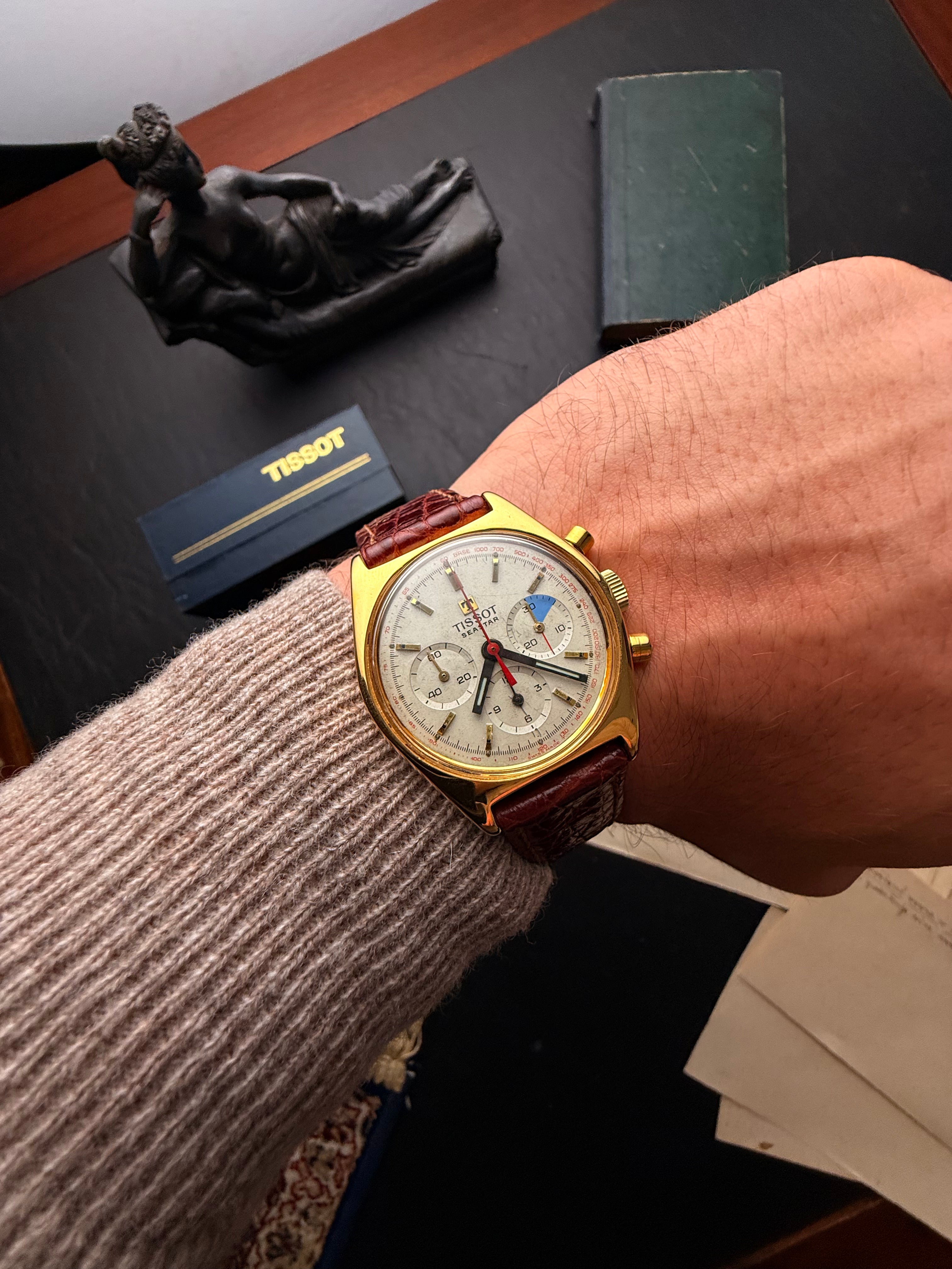 Tissot Seastar Chronograph — "The Golden Regatta"