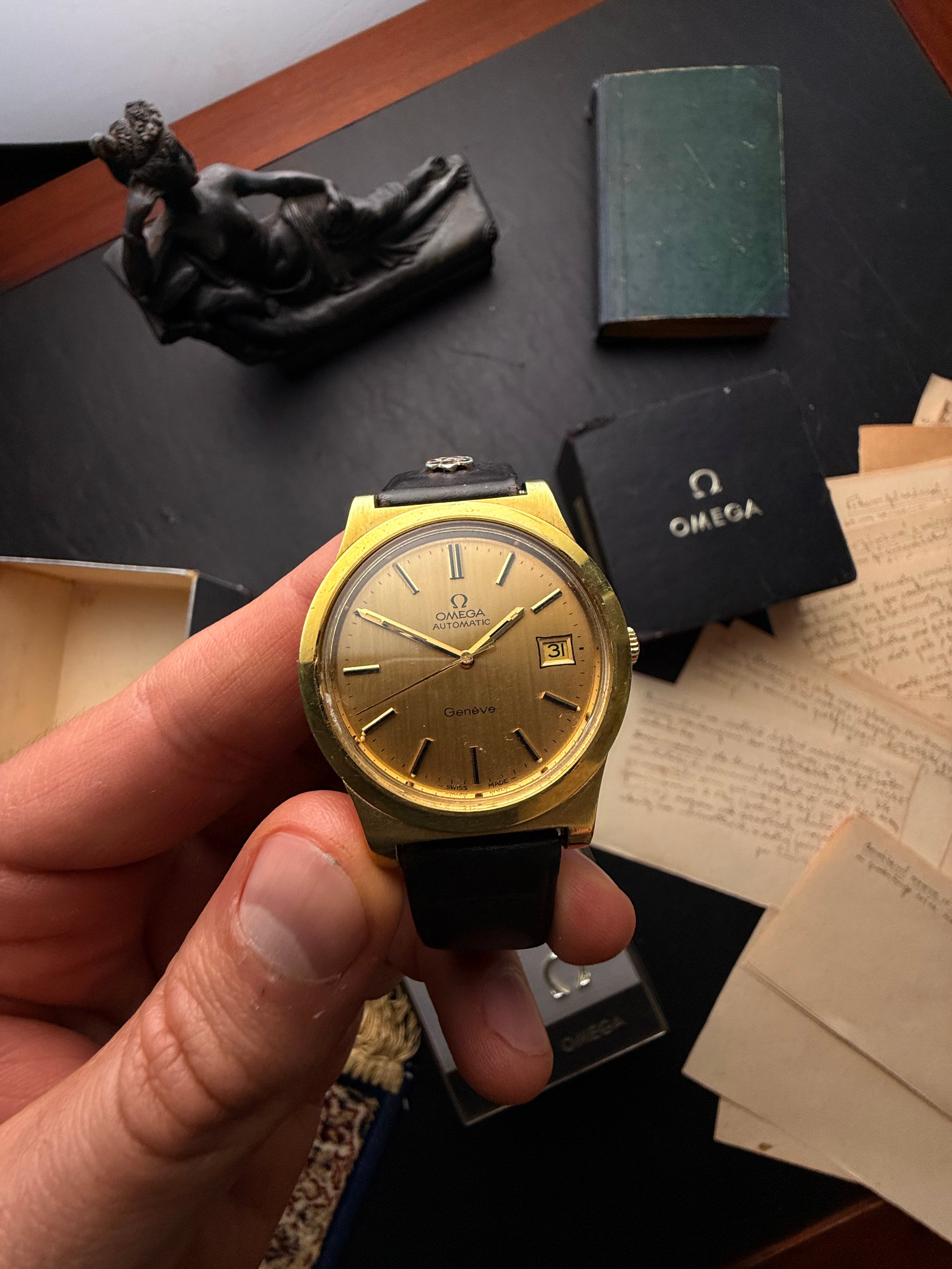 Omega Genève Automatic — "Genève Elegance"