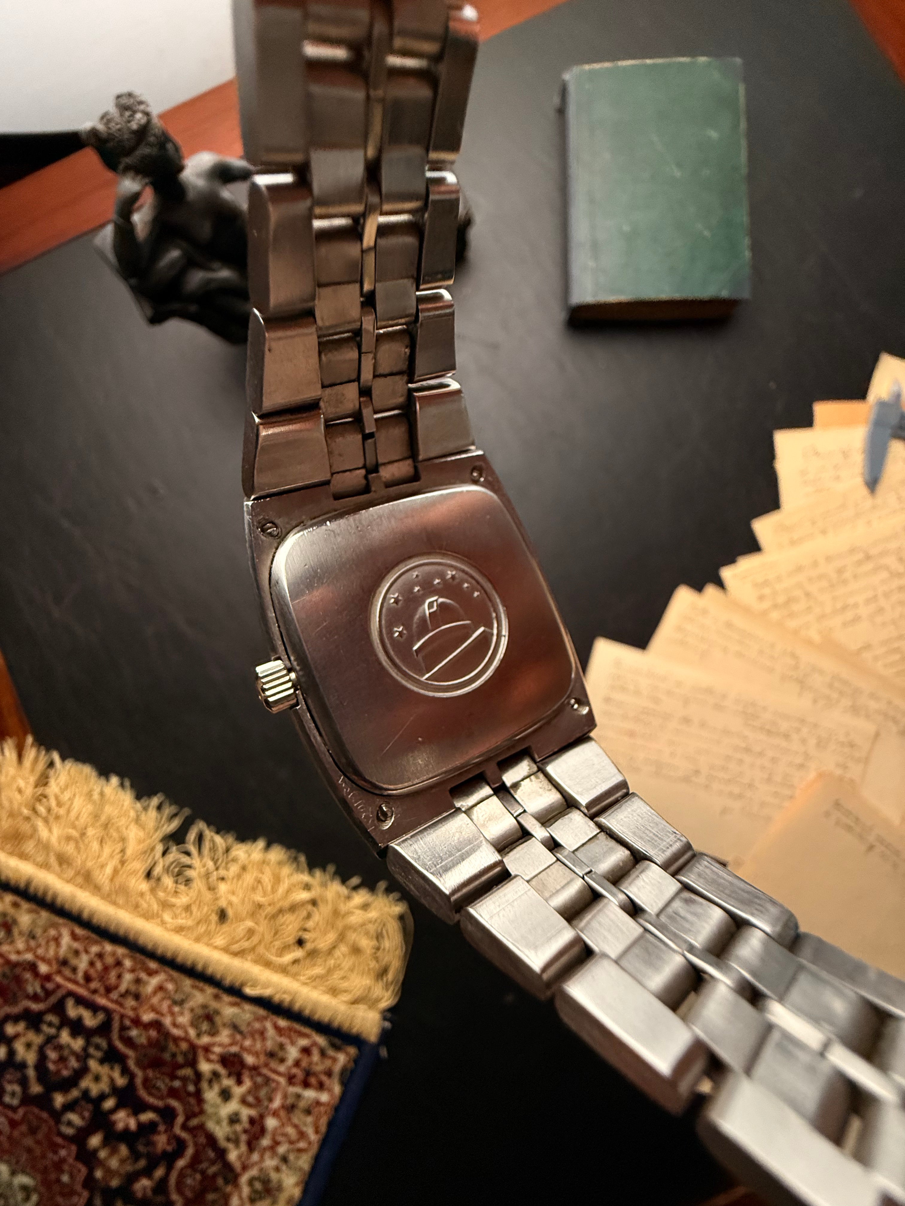 Omega Constellation — Steel Geometric Chronometer