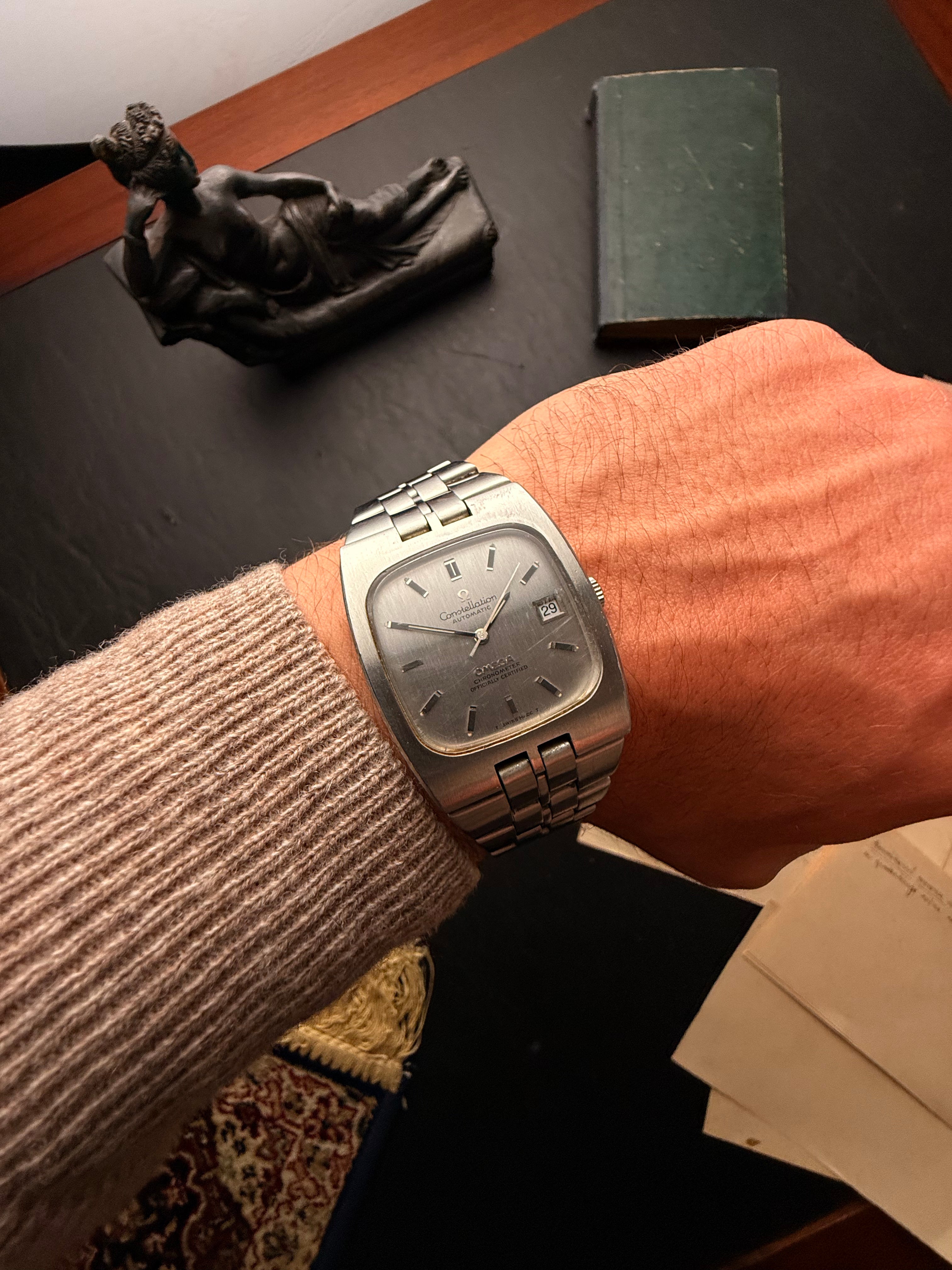 Omega Constellation — Steel Geometric Chronometer