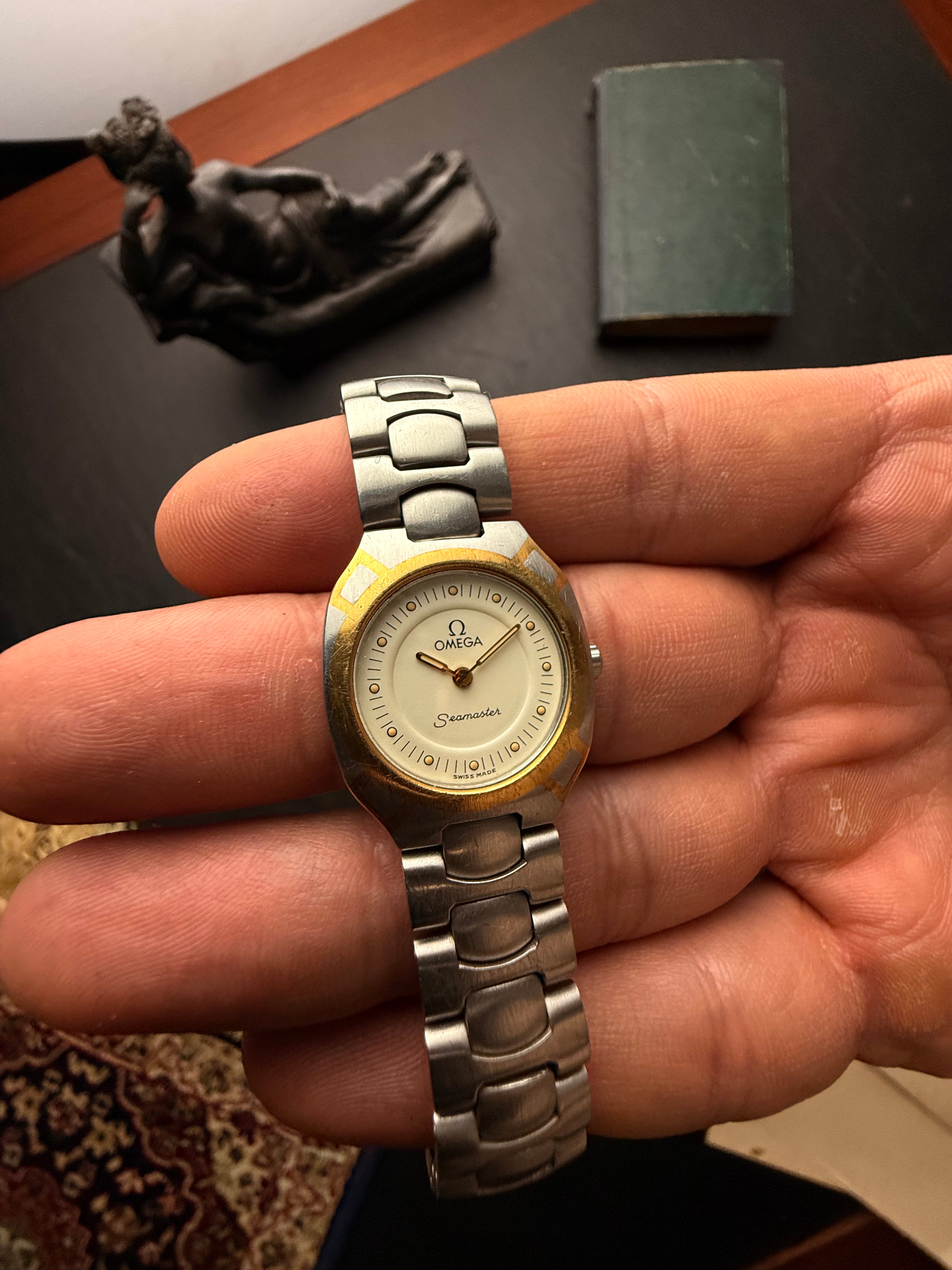 Omega Seamaster — Two-Tone Ladies Elegance