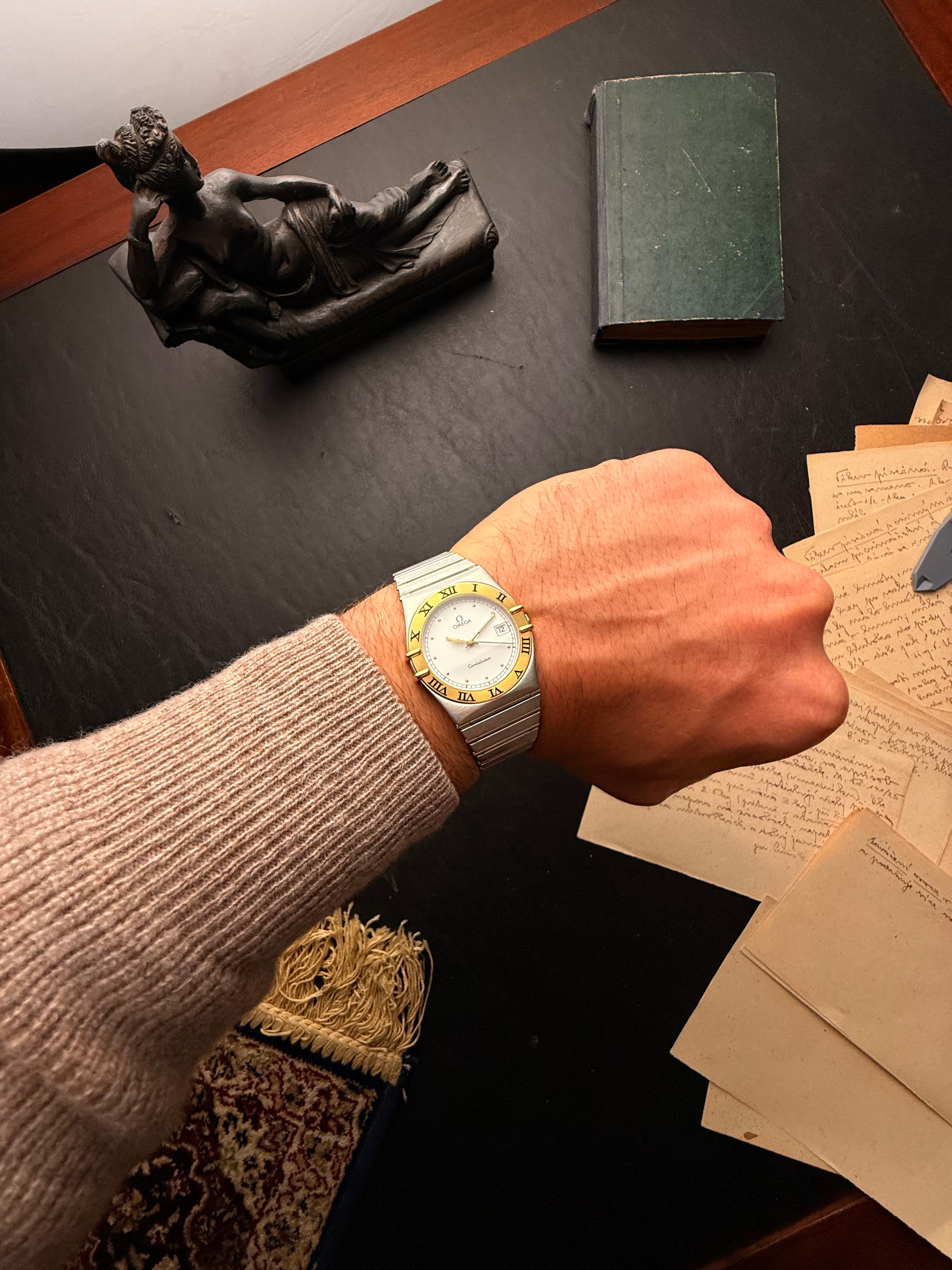 Omega Constellation Manhattan — Two-Tone Icon